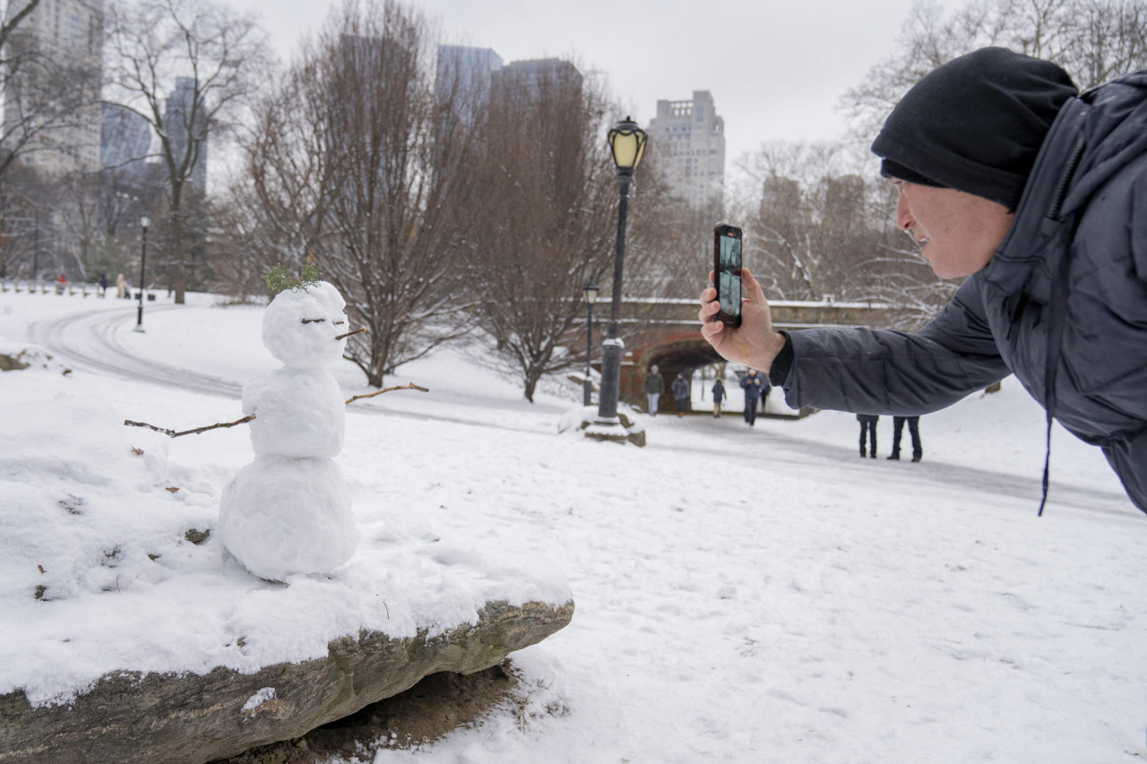 Nieve en Estados Unidos. EFE