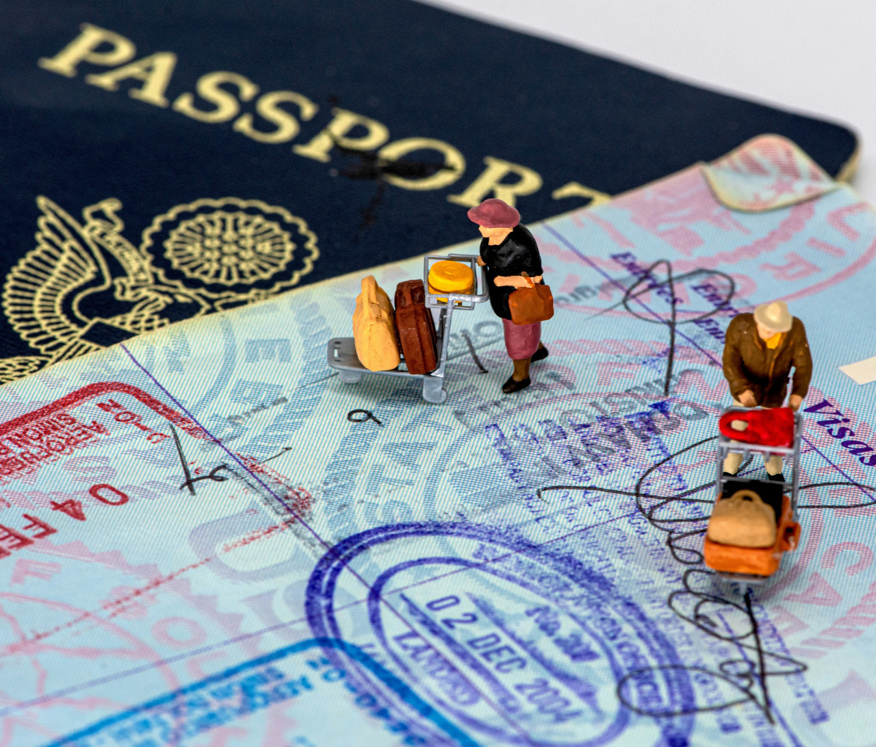 Pasaportes, viaje, migración. Foto: Unsplash