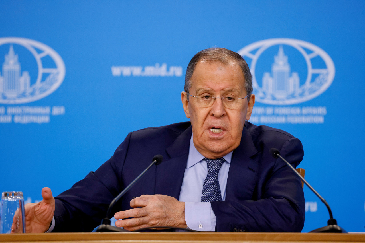 Sergei Lavrov. Foto: REUTERS.