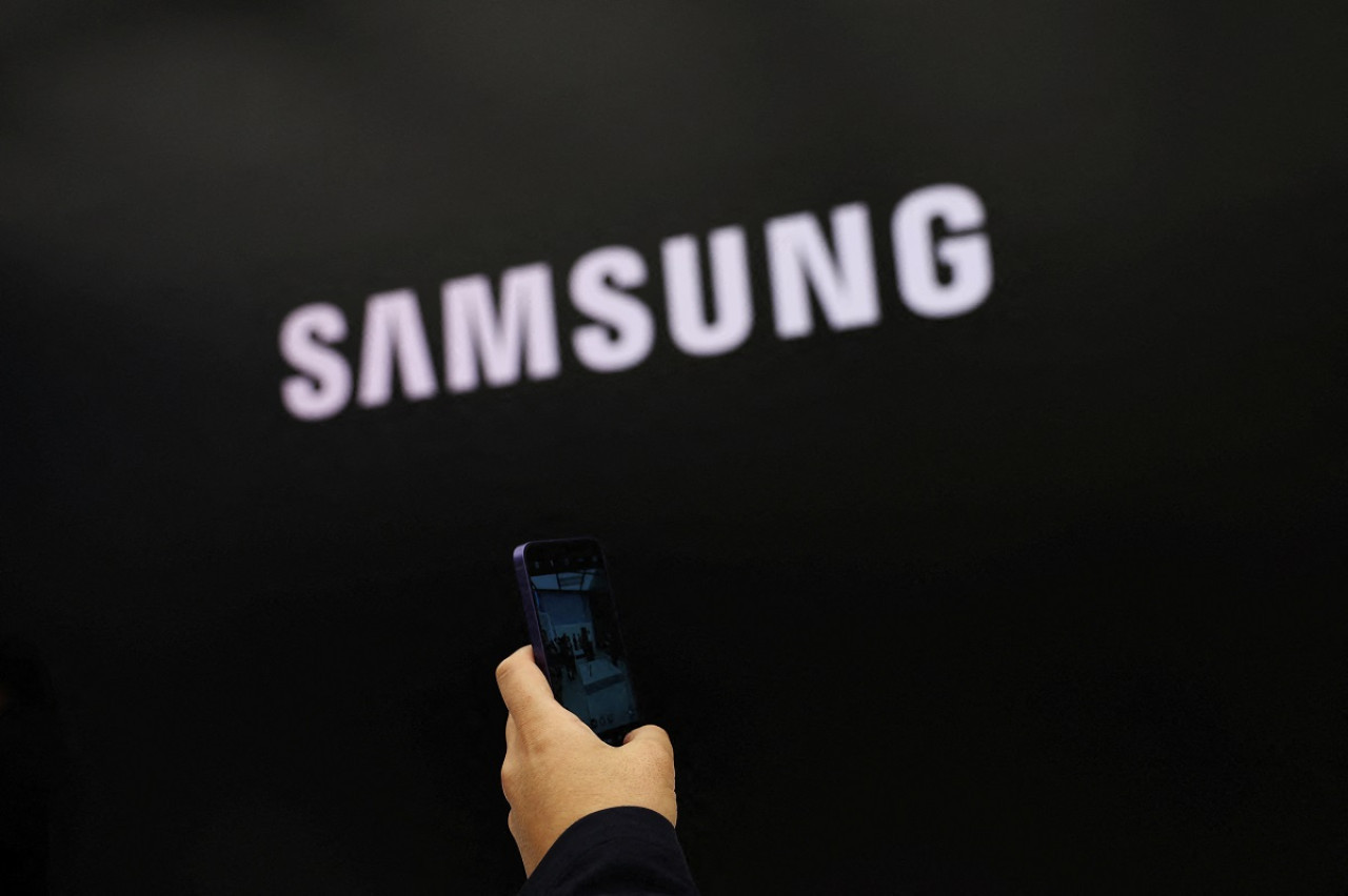 Logo de Samsung. Foto: Reuters.