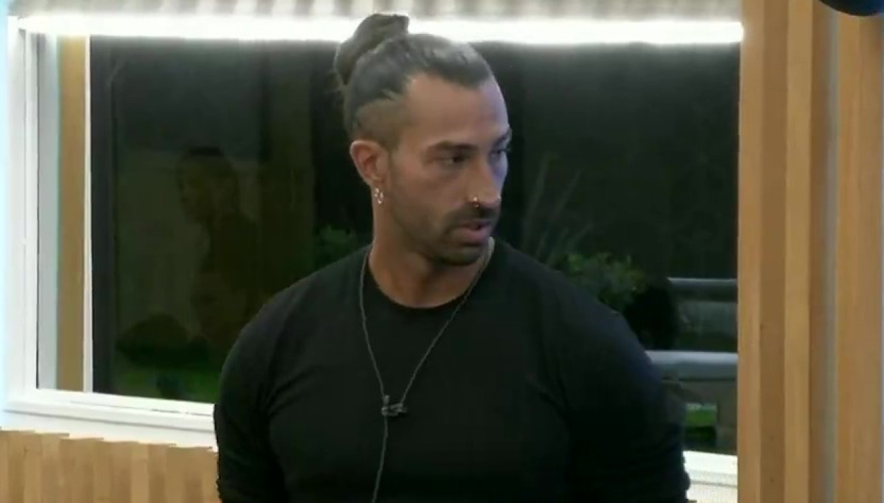 Lisandro Navarro, jugador de Gran Hermano. Foto: Captura de pantalla.