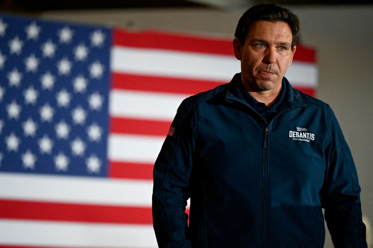 Ron DeSantis, gobernador de Florida. Foto: Reuters