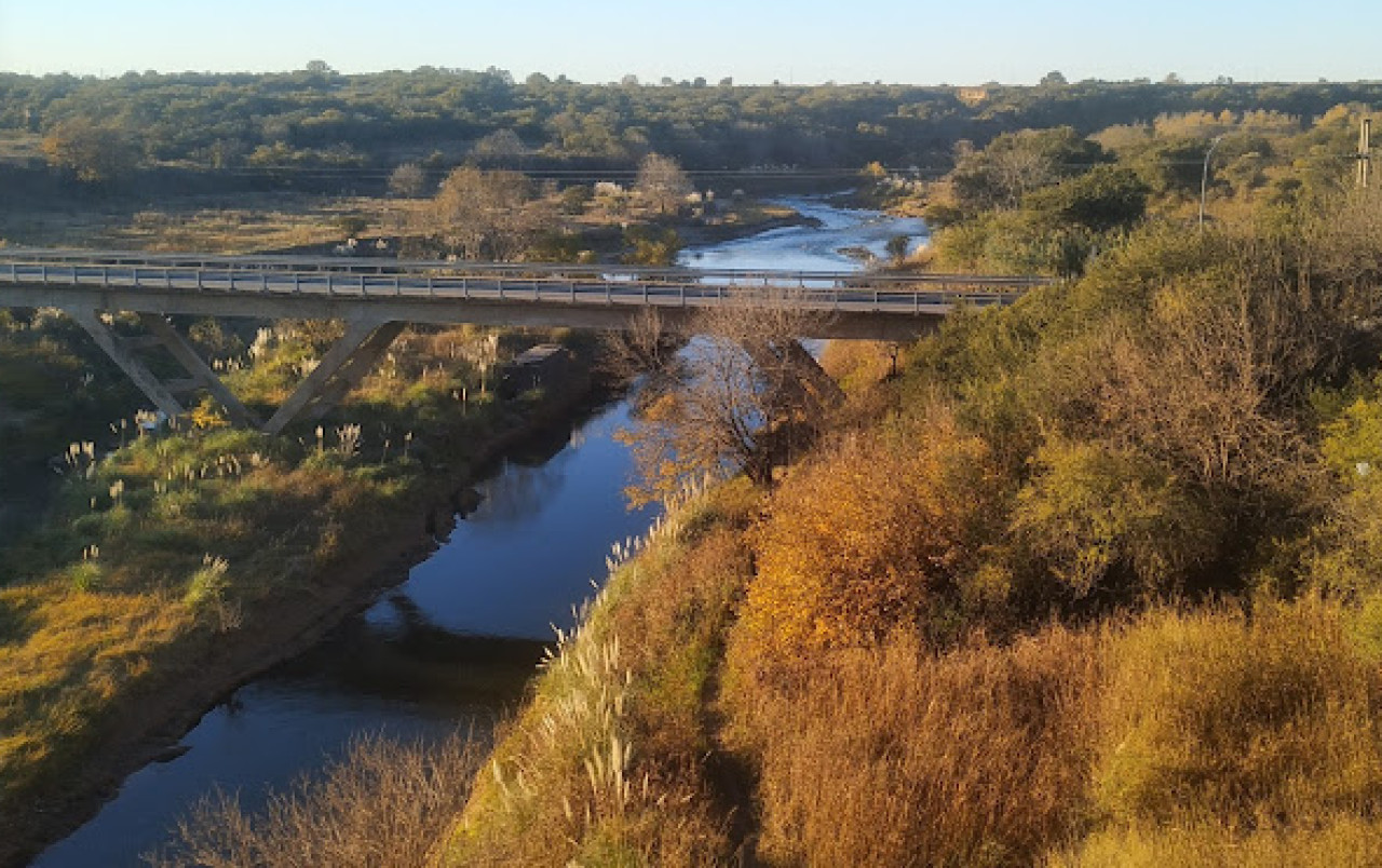 Río Tercero, Córdoba. Foto: Google Mpas