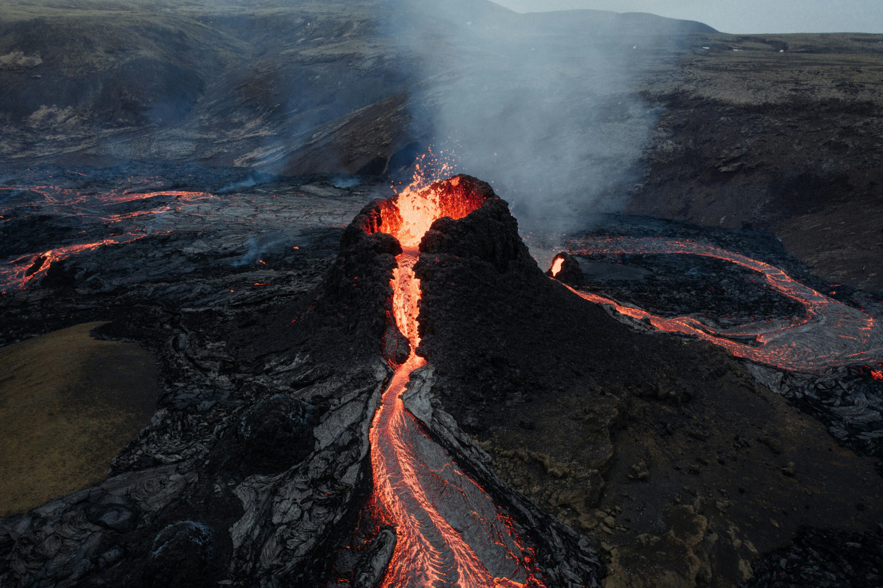 Volcán. Foto Unsplash.