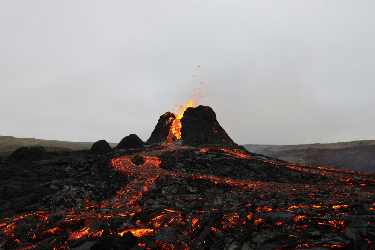 Volcán. Foto Unsplash.