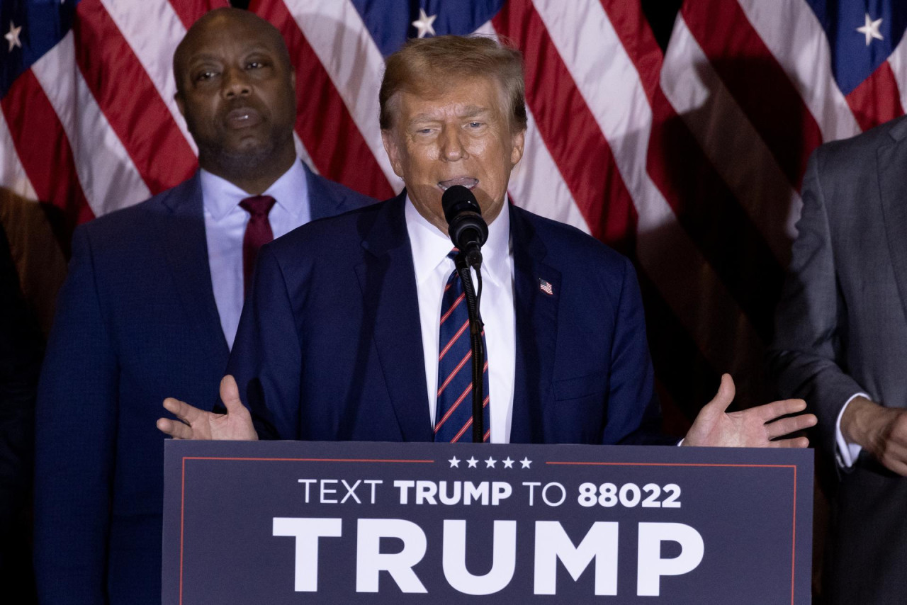 Donald Trump, precandidato a presidente de Estados Unidos. Foto: EFE.