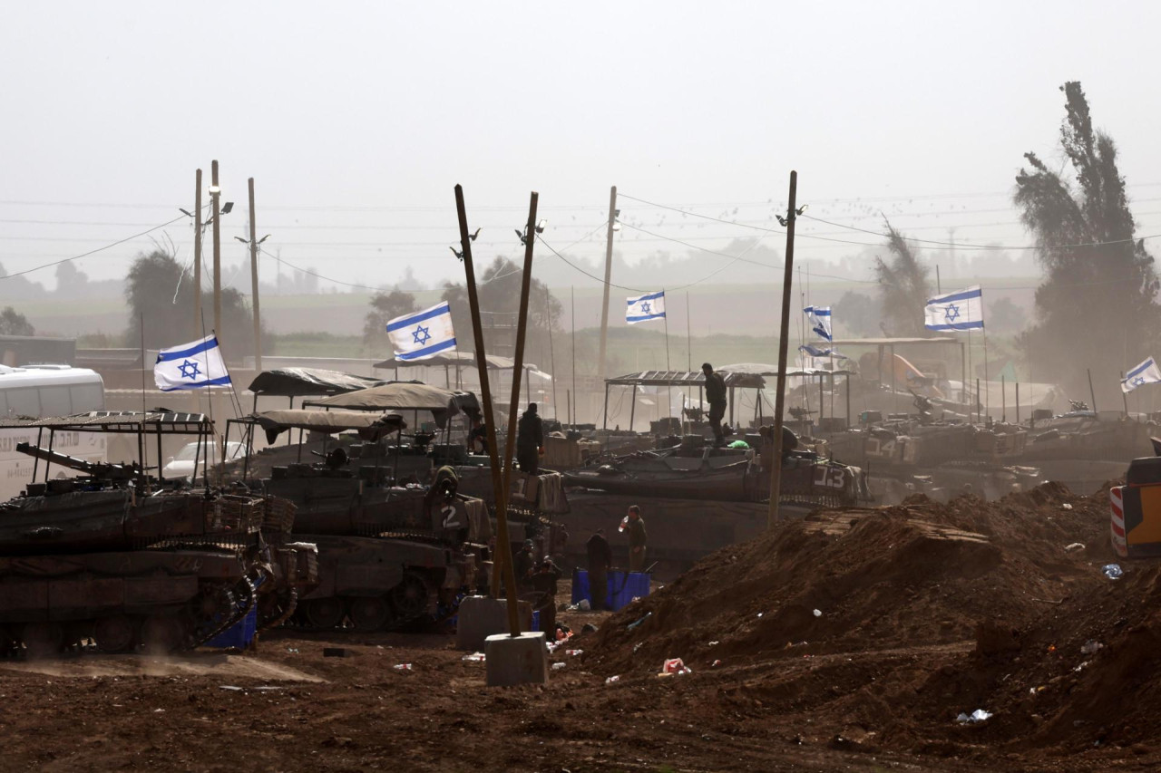 Guerra en Gaza. Foto: EFE.