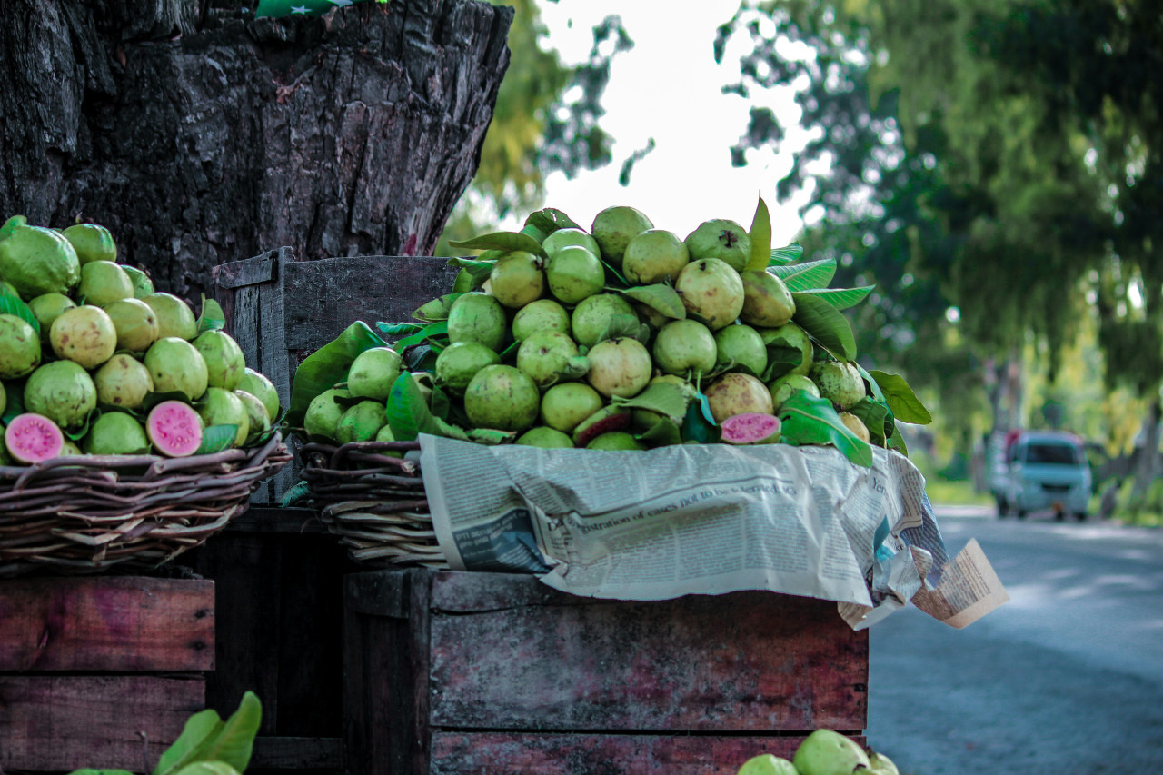 Guayaba, fruta, vitamina C. Foto: Unsplash