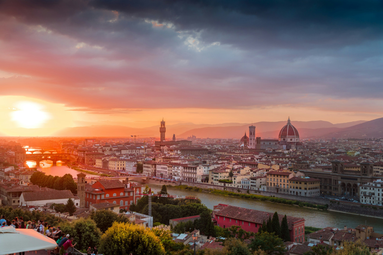 Florencia, en Italia. Foto: Unsplash