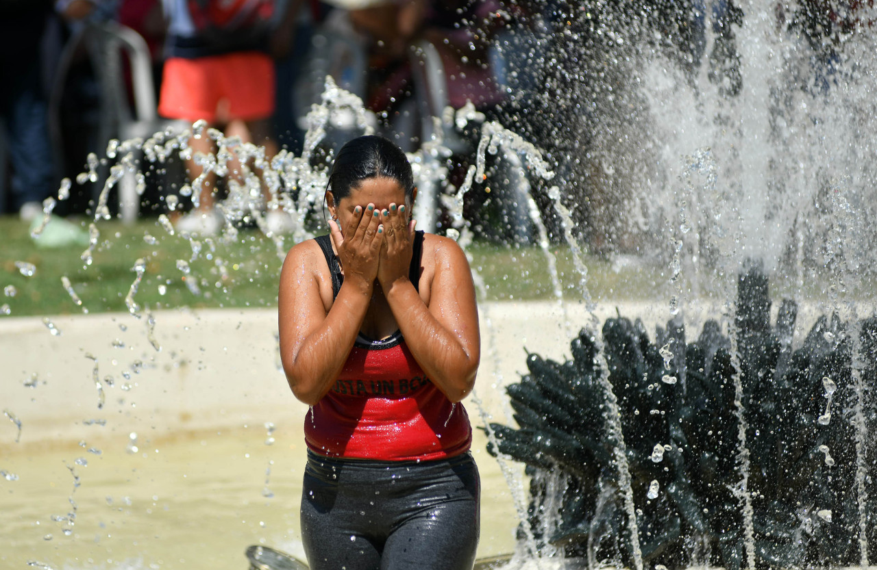 Calor extremo en Argentina. Foto: NA.