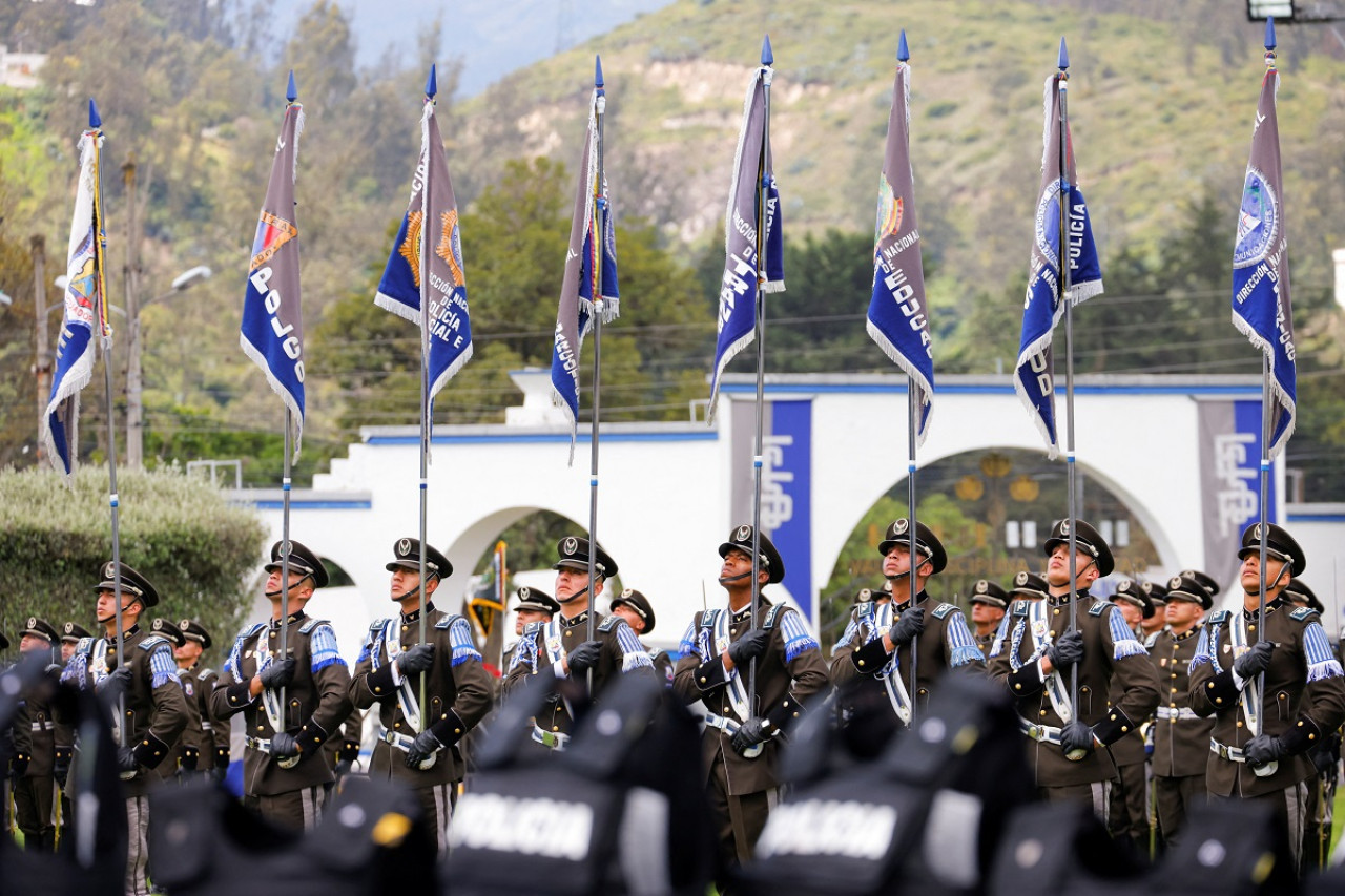 Policía Nacional de Ecuador. Foto: Reuters.