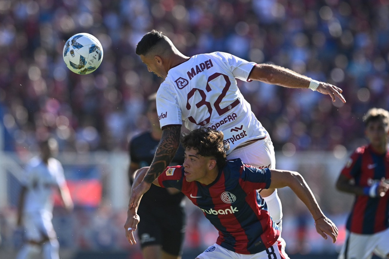 San Lorenzo vs. Lanús. Foto: X @clublanus.