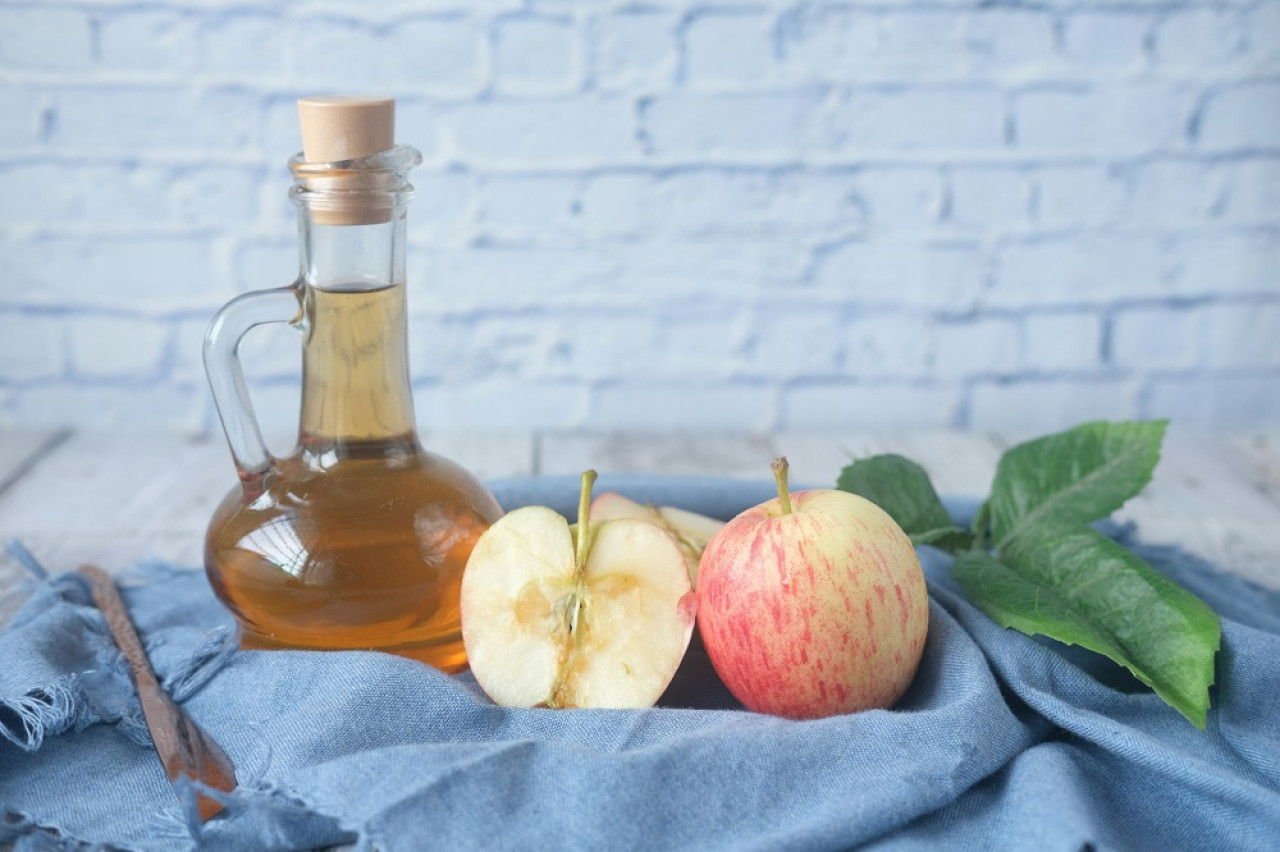 Vinagre de manzana. Foto: Unsplash.