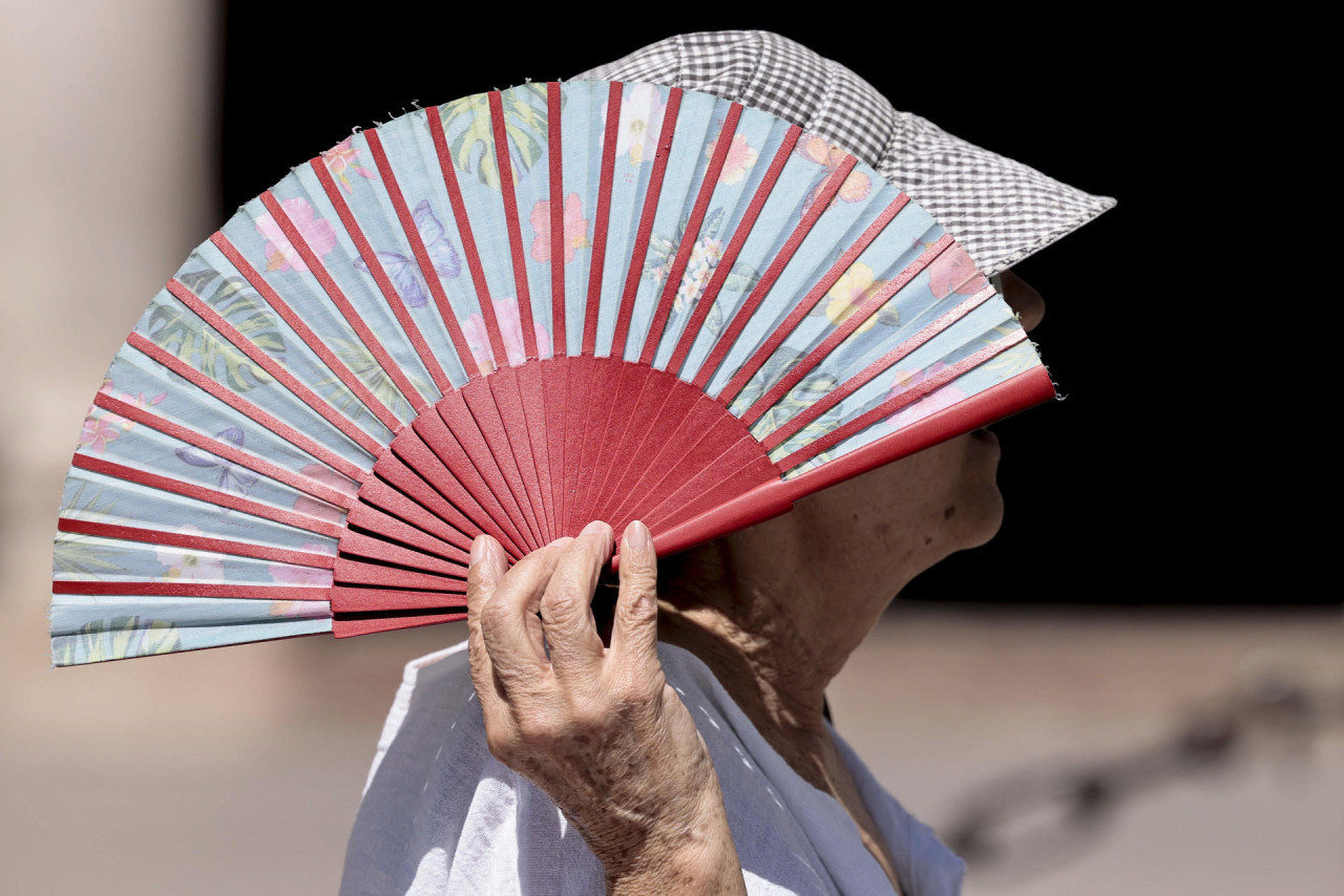 Ola de calor en Italia. Foto: Reuters