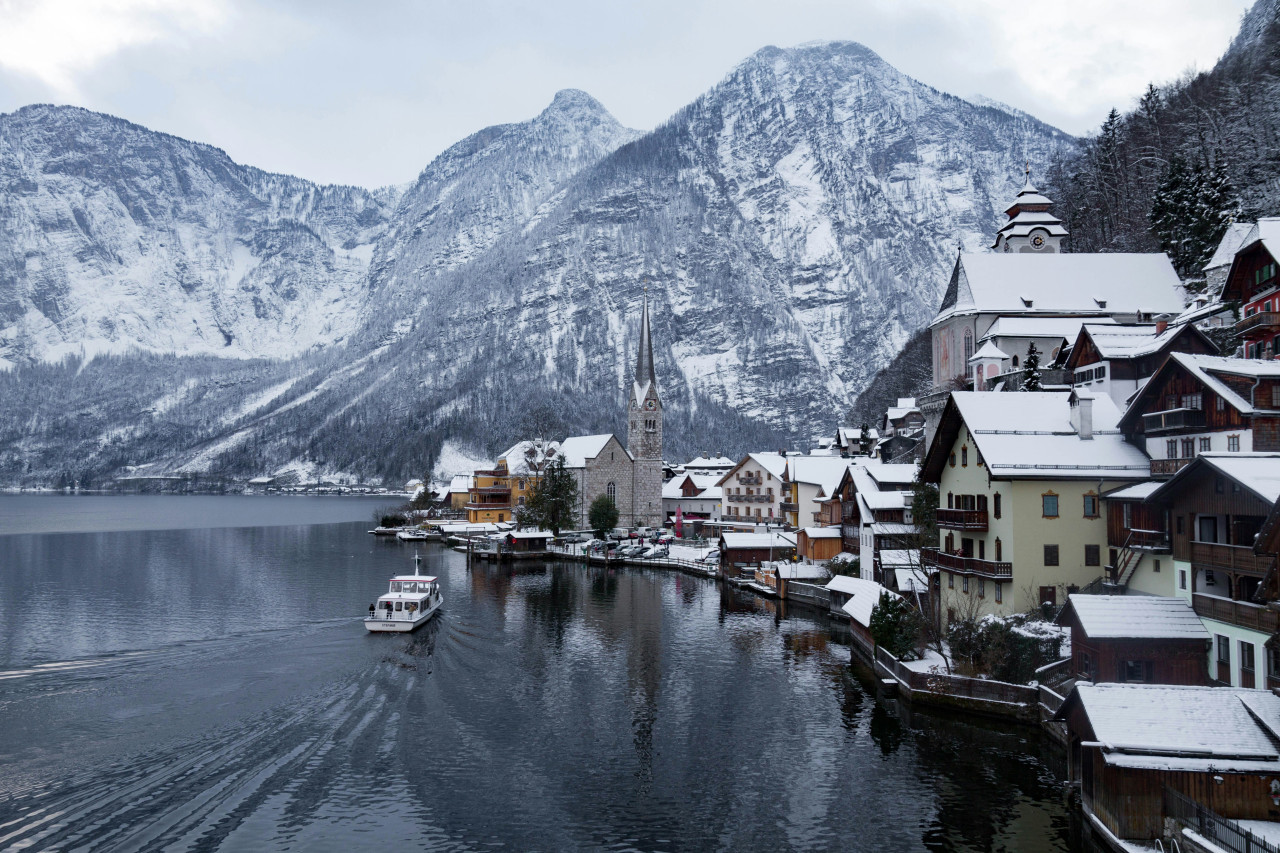 El mágico pueblo de Hallstatt. Foto: Unsplash