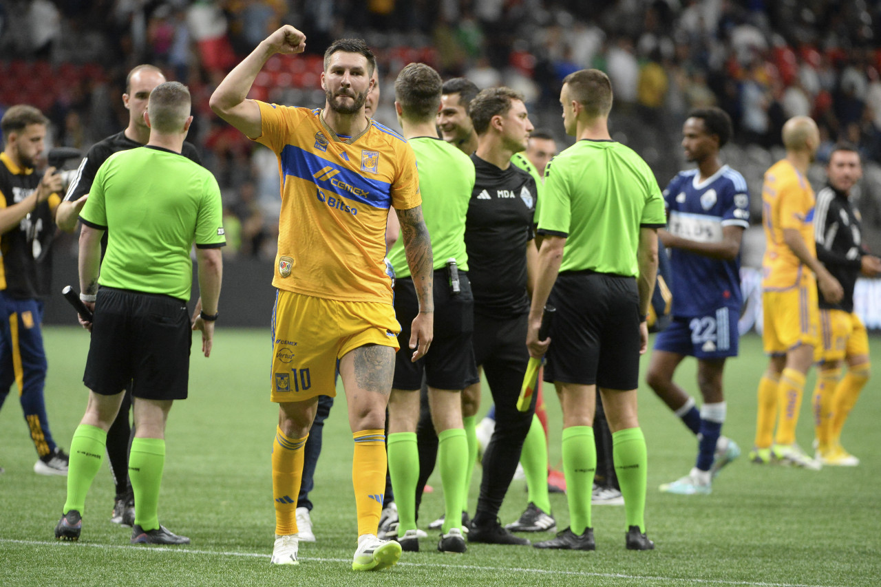 André Pierre Gignac lleva 200 goles en Tigres. Foto: Reuters