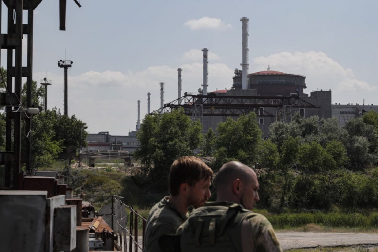 Central nuclear de Zaporiyia. Foto: EFE