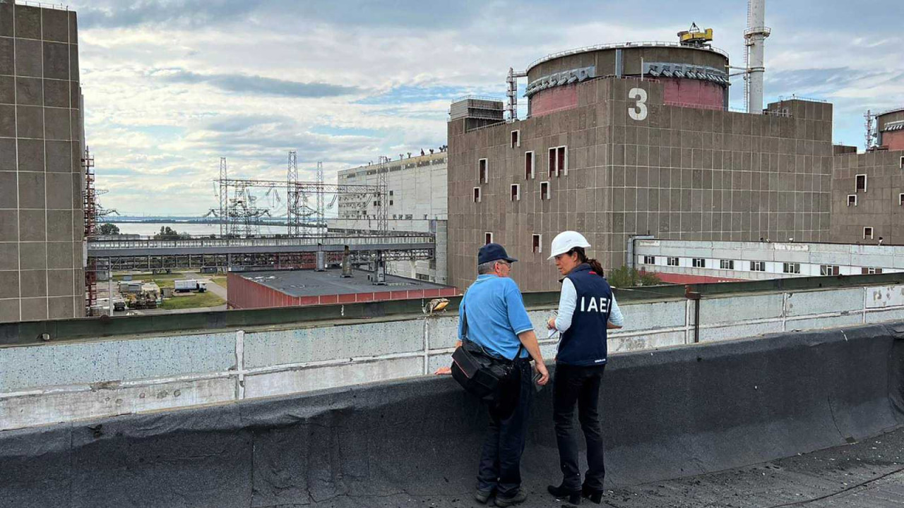 Central nuclear de Zaporiyia. Foto: EFE