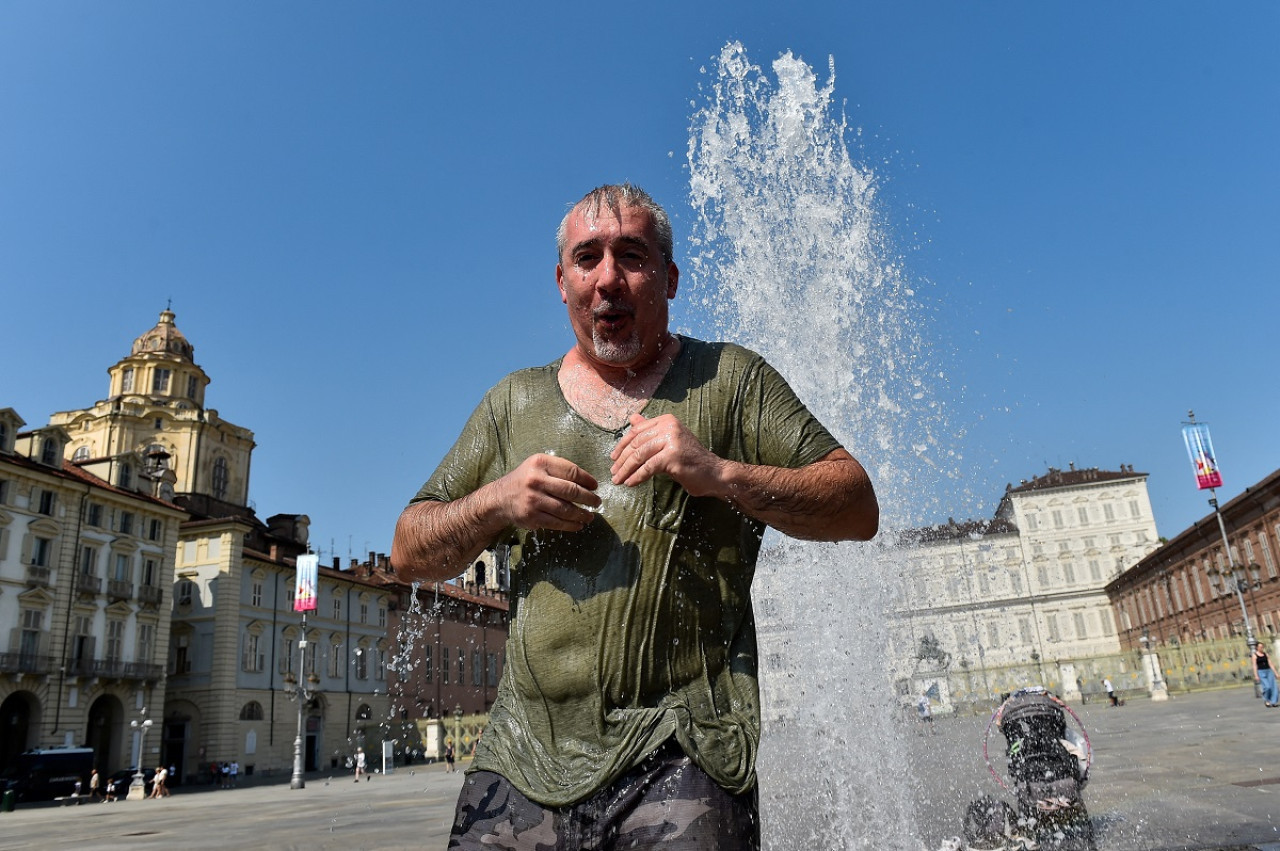 Ola de calor en Argentina. Foto: NA.