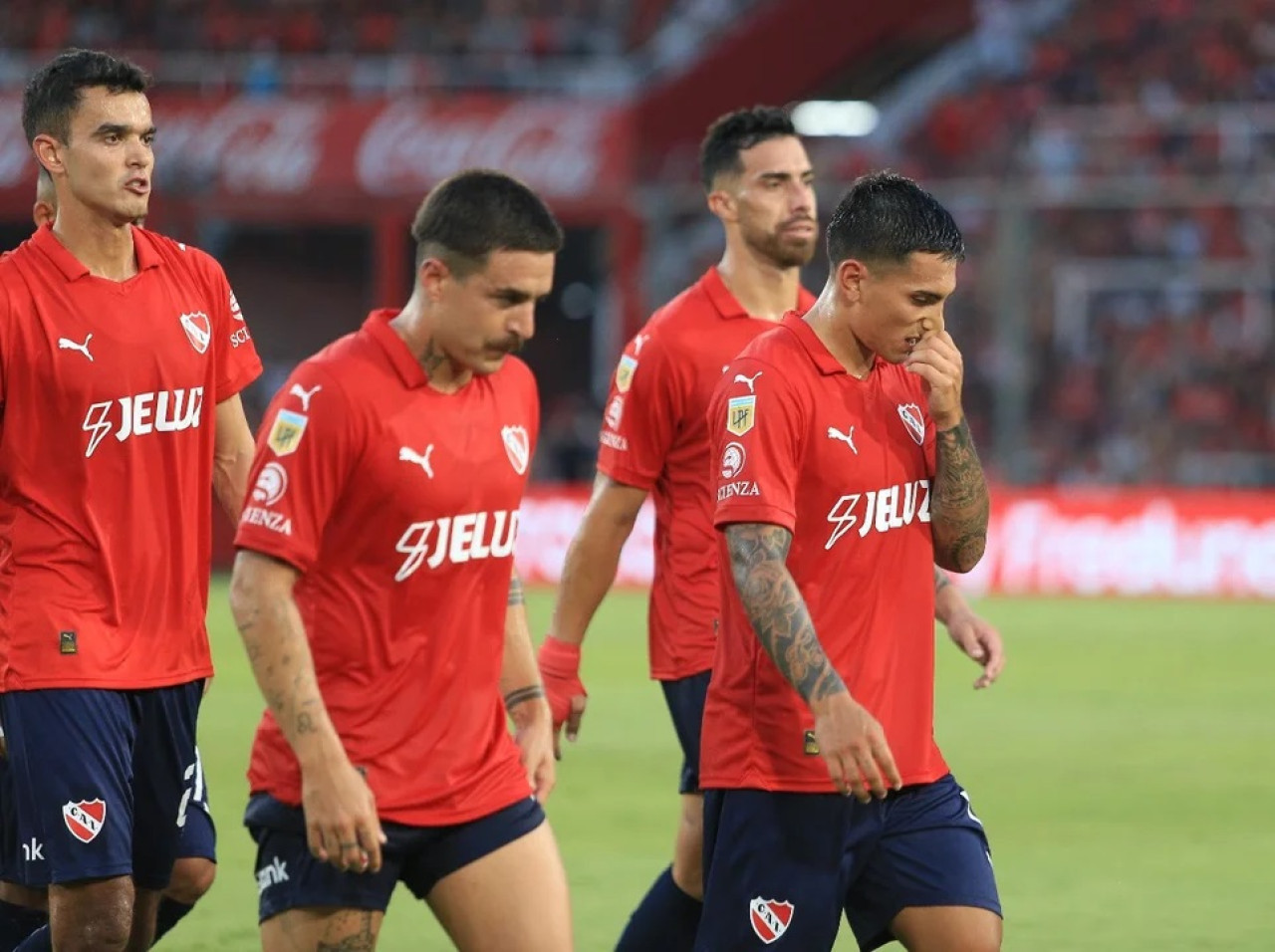 Independiente vs Gimnasia, fútbol argentino. Foto: NA