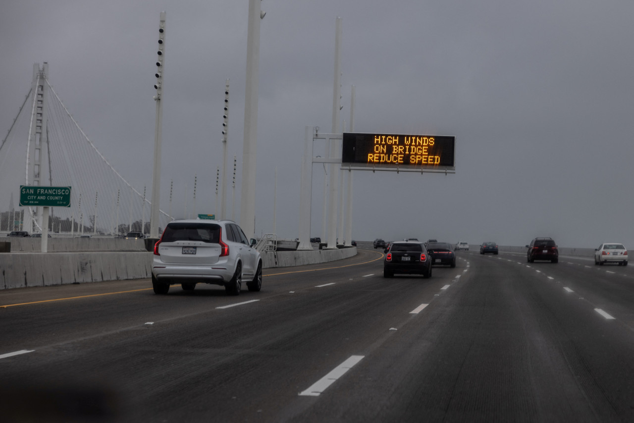 California se prepara para fuertes lluvias. Foto: Reuters