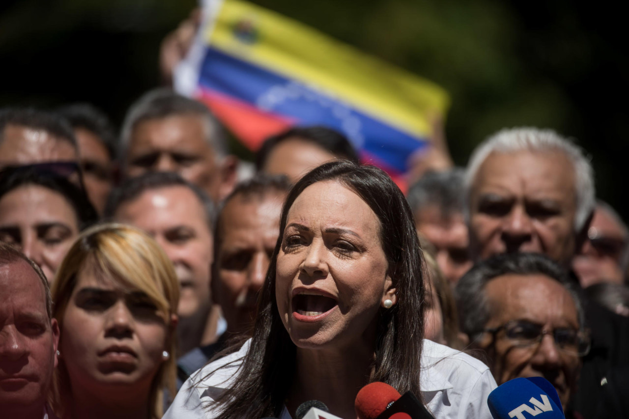 María Corina Machado, candidata de la oposición venezolana. Foto: EFE