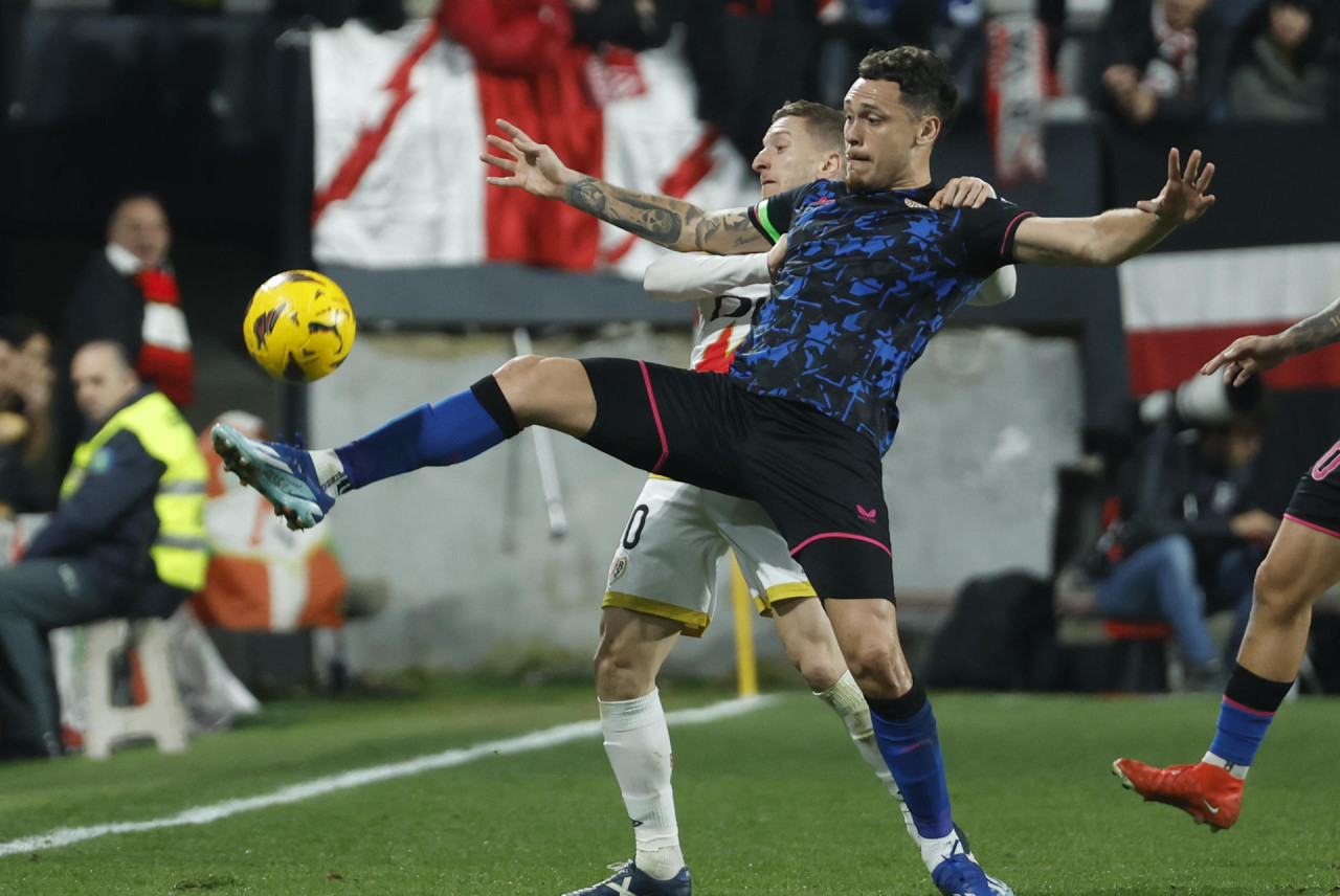 Rayo Vallecano 1-2 Sevilla. Foto: EFE