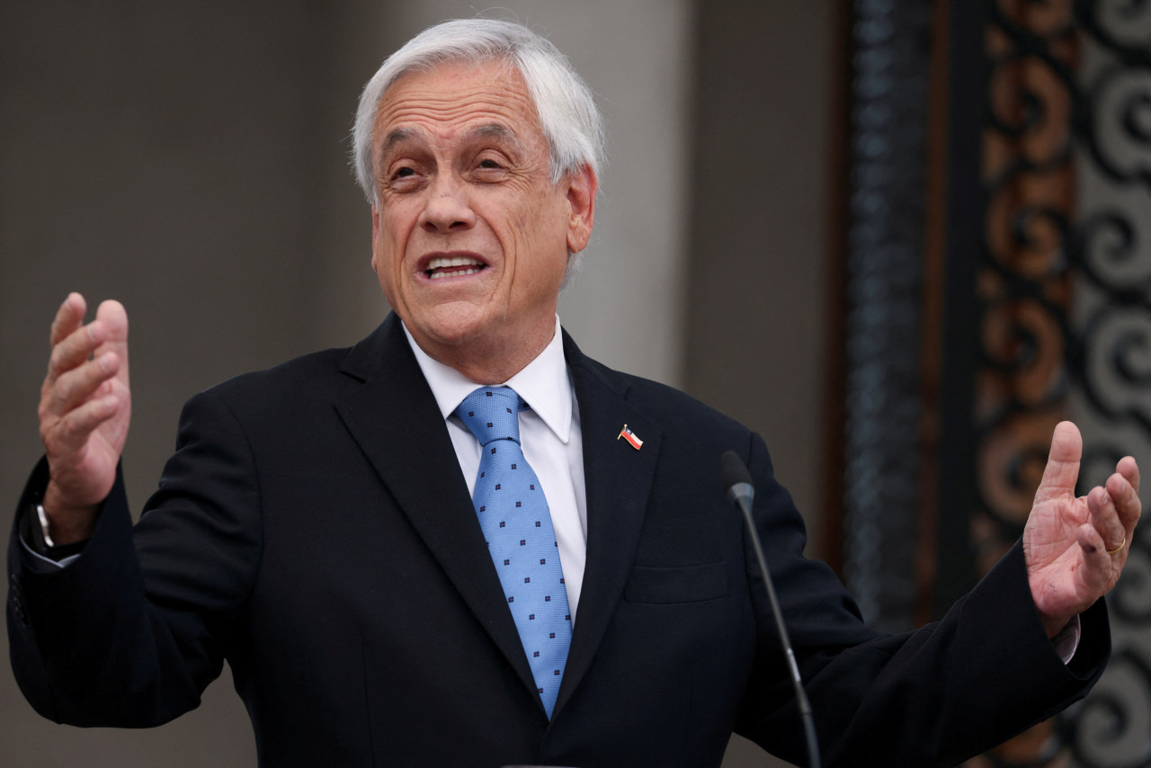 Sebastián Piñera, ex presidente de Chile. Foto: EFE