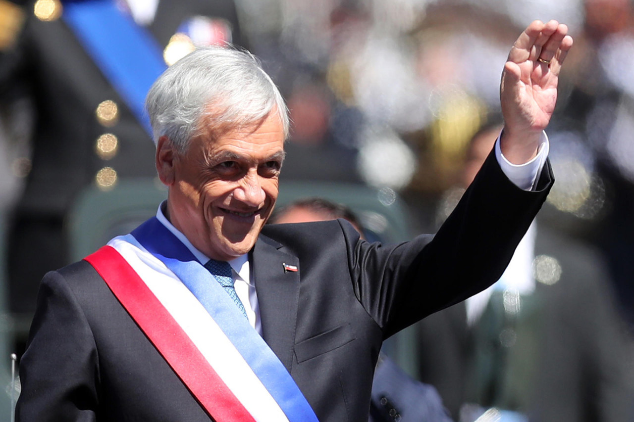 Sebastián Piñera, ex presidente de Chile. Foto: EFE