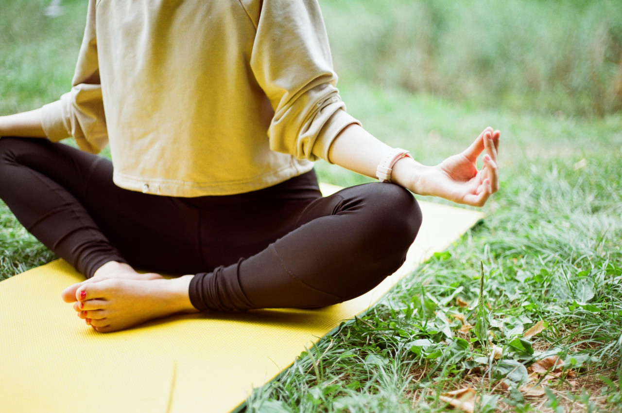 Salud mental, meditación, respiración. Foto: Unsplash