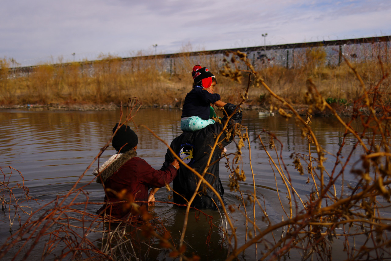 El duro recorrido de los migrantes. Foto: Reuters