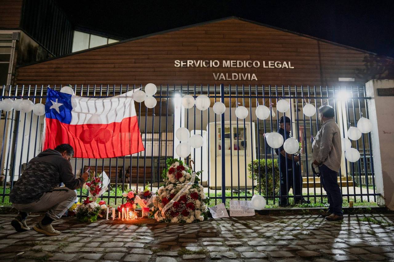 Ofrendas a Piñera. Foto: Reuters