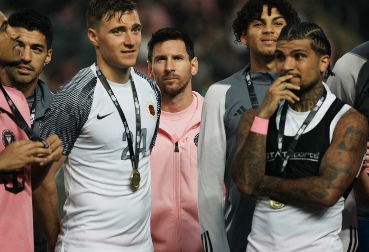 Lionel Messi en Hong Kong. Foto: Reuters.