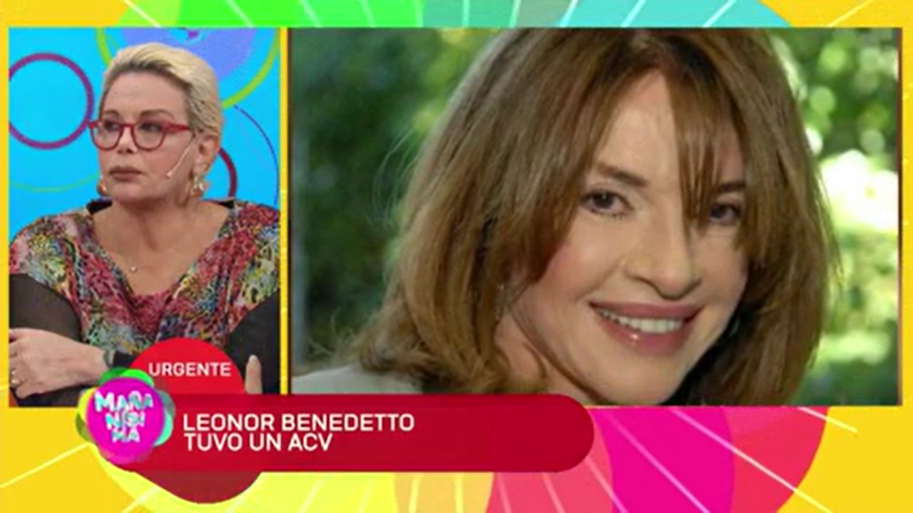 Carmen Barbieri brindó la información sobre Leonor Benedetto. Foto: captura eltrece.