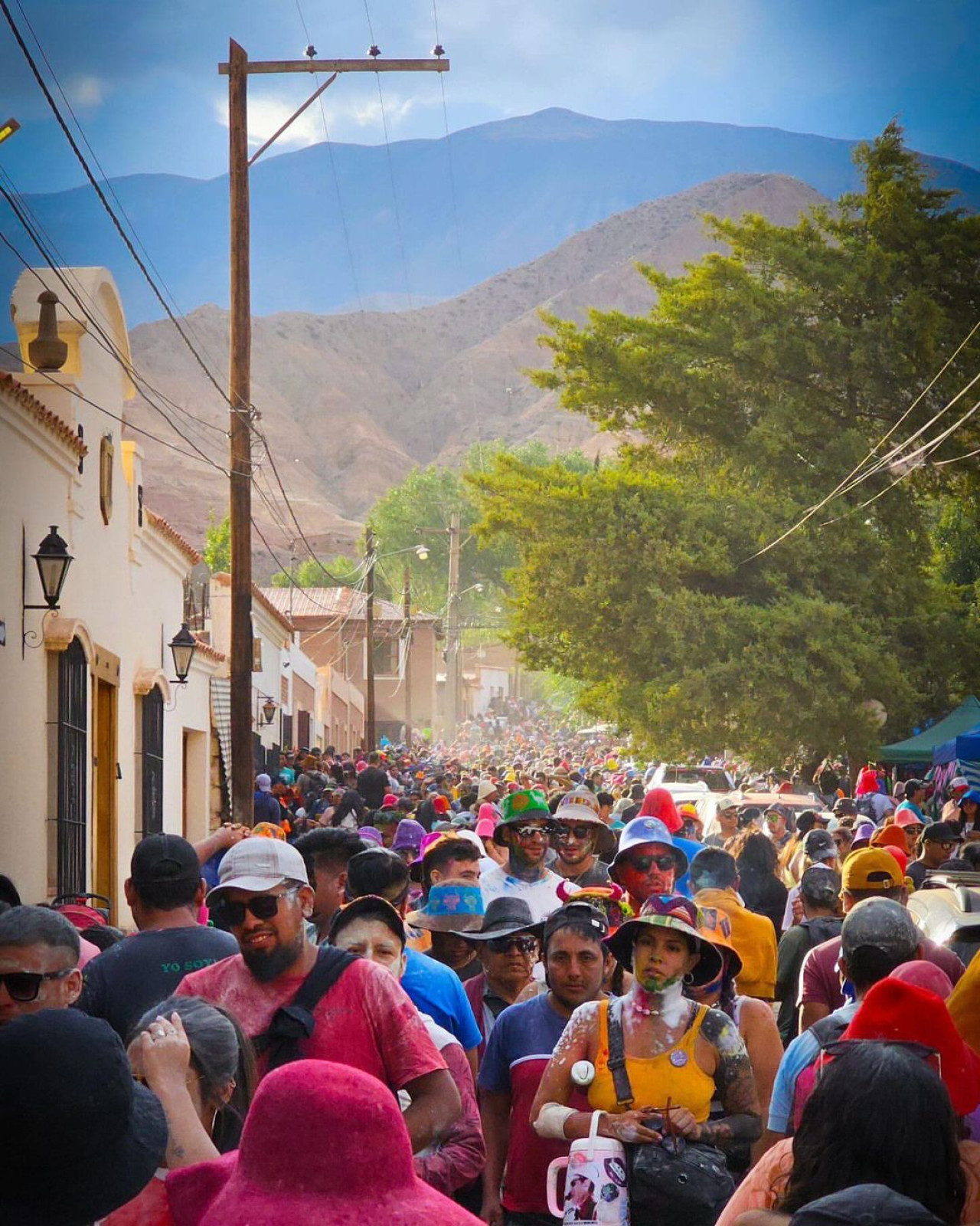 Bajada de los Diablos en Jujuy. Carnaval. Foto: Instagram @elcieloenpurmamarca y @elcieloentilcara.