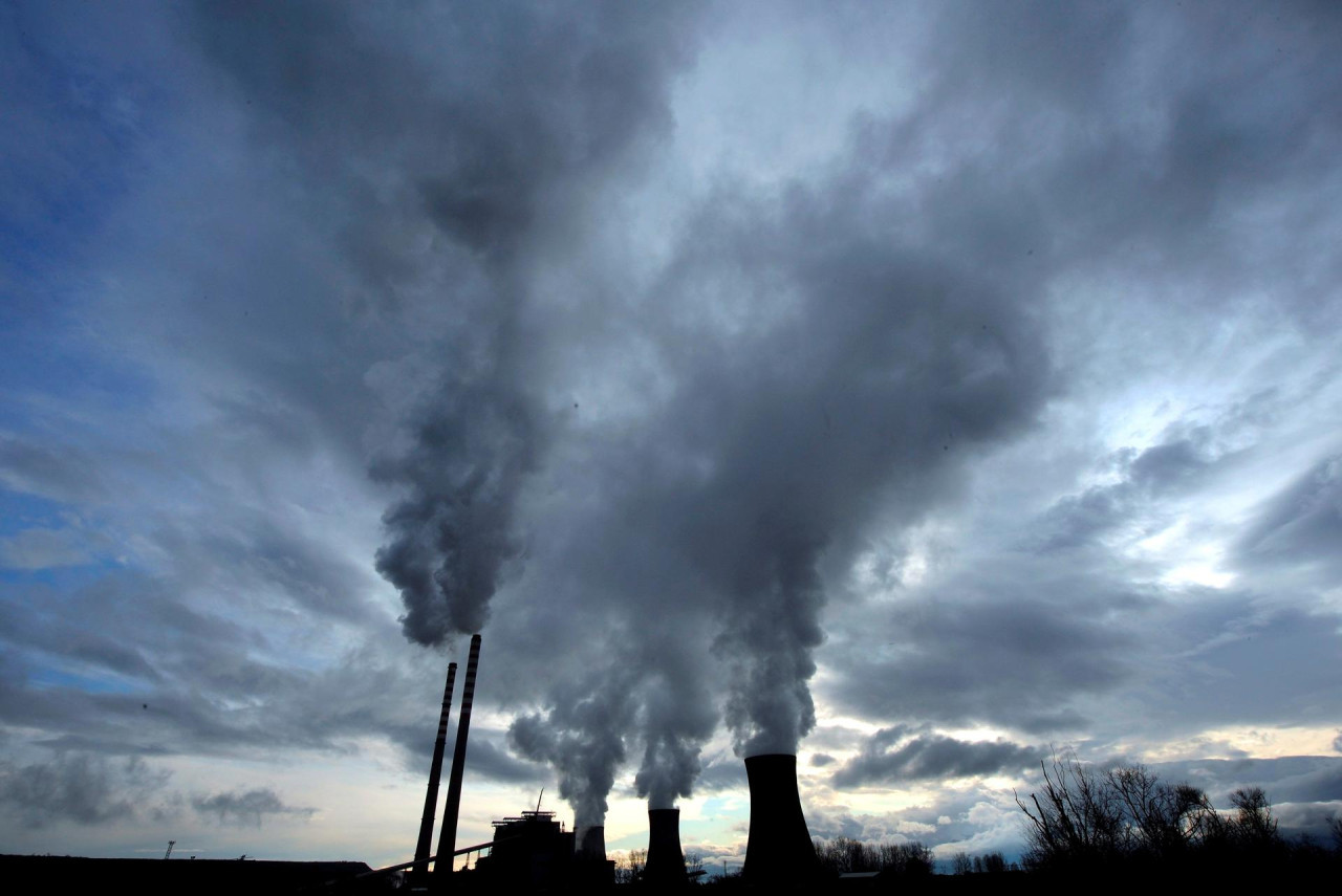 Emisiones de dióxido de carbono. Foto: EFE