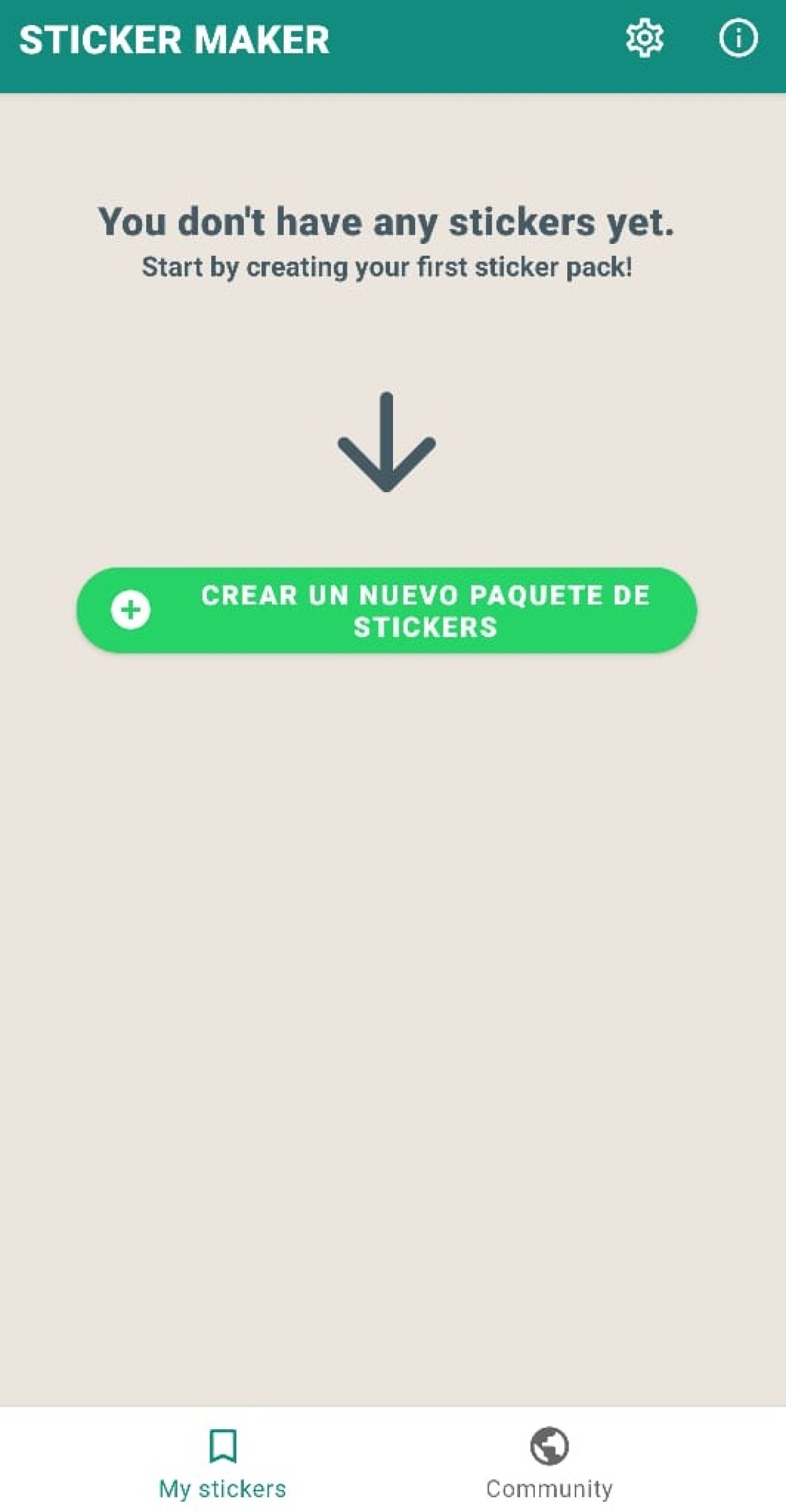 Stickers para San Valentín.