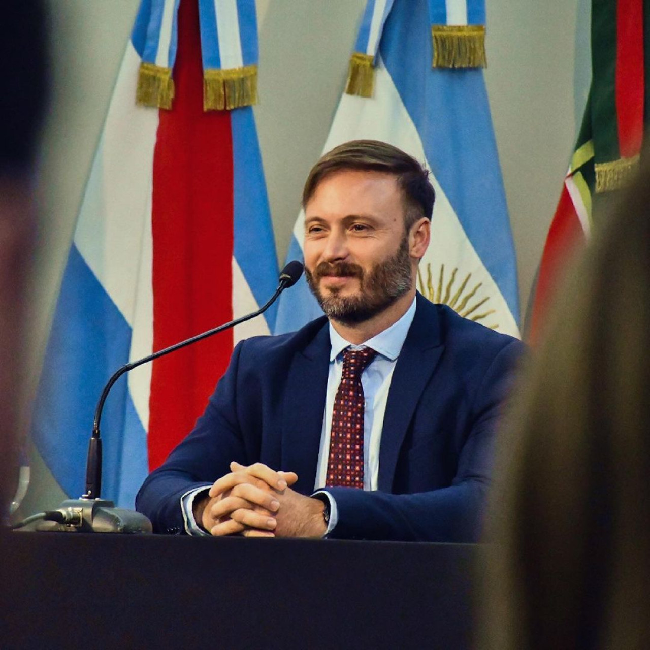 Francisco Azcue, intendente de Concordia, Entre Ríos. Foto: Instagram.