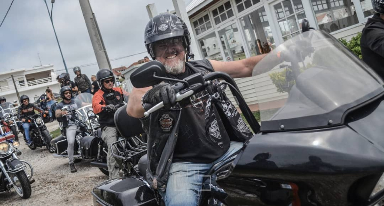 Tercer encuentro internacional de Harley Davison. Foto: Instagram/ @harley.club.mardelplata