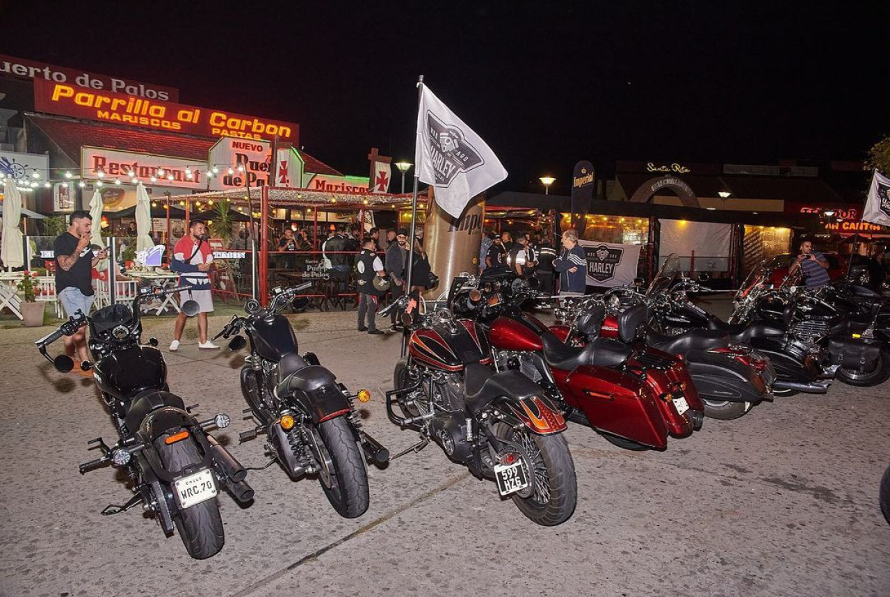 Encuentro internacional de Harley Davison 2023. Foto: Instagram/ @harley.club.mardelplata