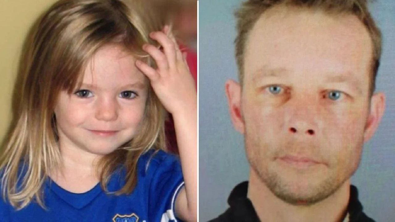 Madeleine McCann y Christian Brueckner. (Foto NA: redes sociales)