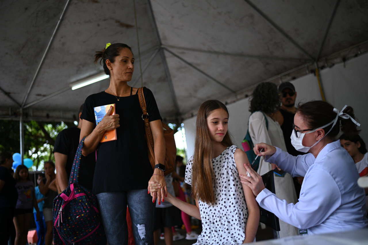 Dengue en Brasil. Foto: EFE