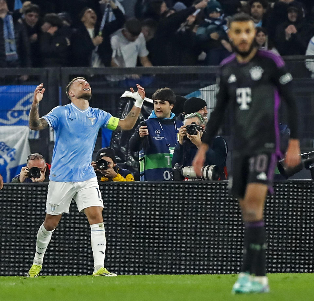 Bayern Lazio. Foto: EFE