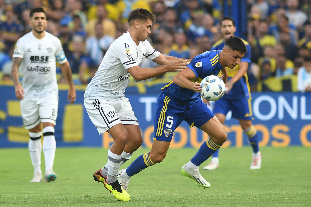 Boca vs Central Córdoba, Copa de la Liga. Foto: Télam