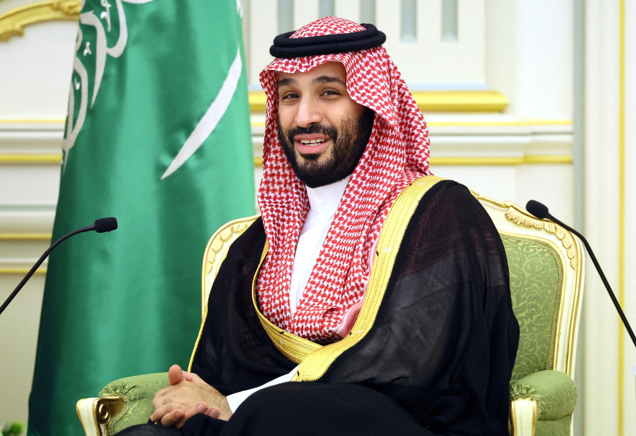 El principie saudí, Mohammed bin Salman. Foto: Reuters