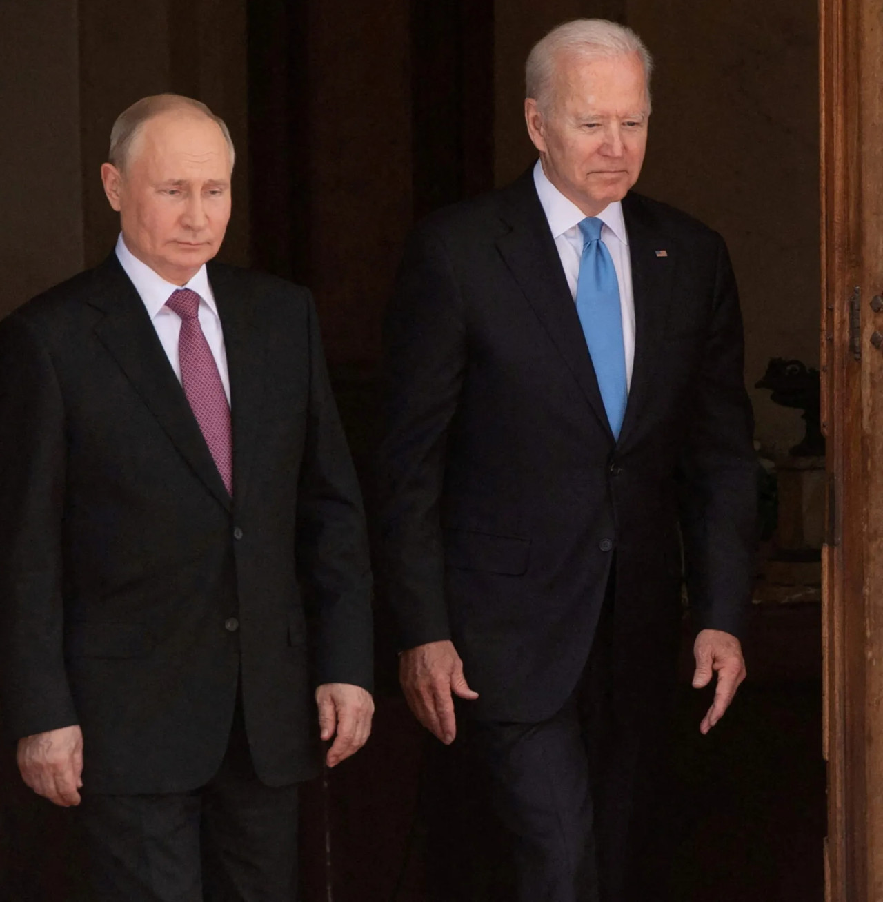 Putin y Biden, EEUU y Rusia. Foto: Reuters