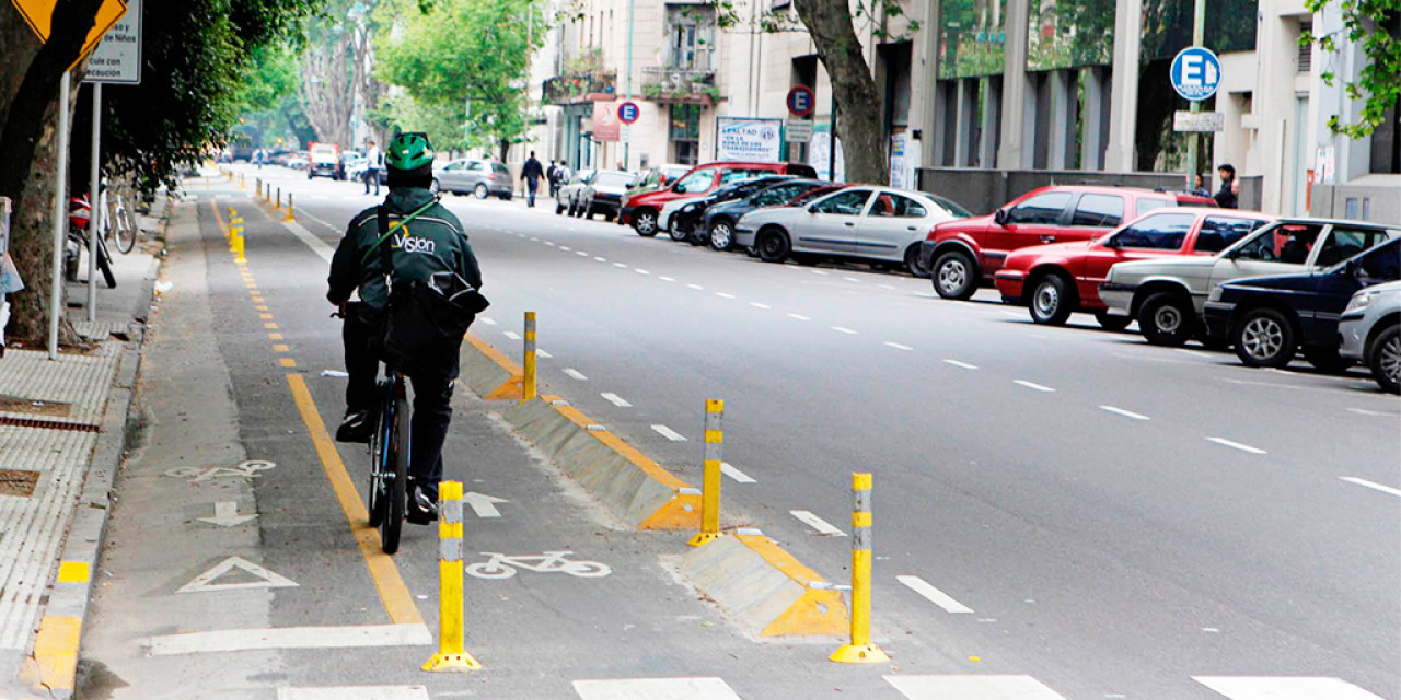 Ciclovías en Buenos Aires. Foto: GCBA.