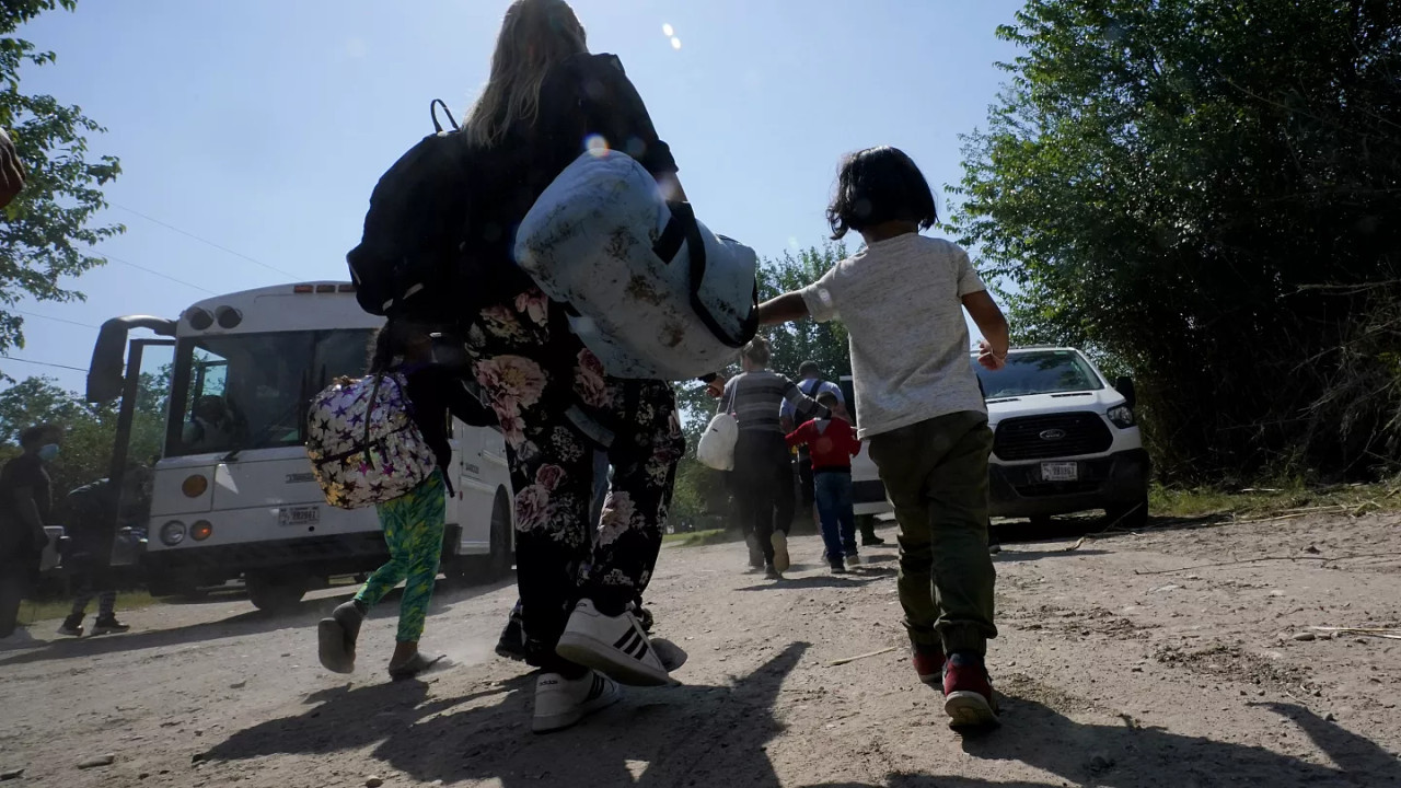 Migración ilegal en EEUU. Foto: EFE