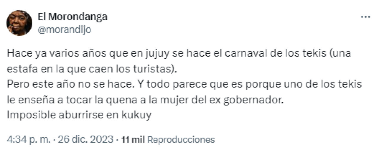 El tweet que derivó en la detención. Foto: Captura Twitter.