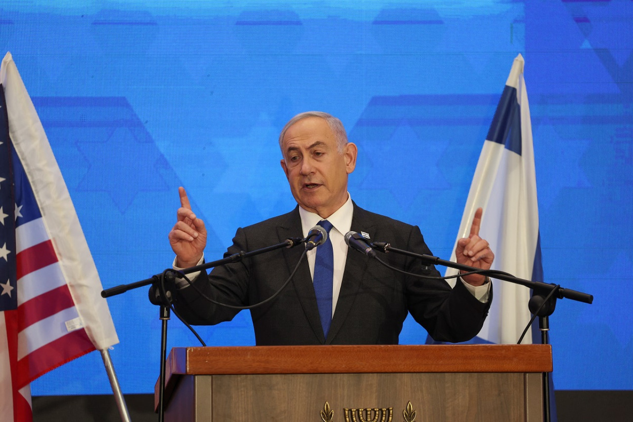 Benjamín Netanyahu, primer ministro de Israel. Foto: Reuters.